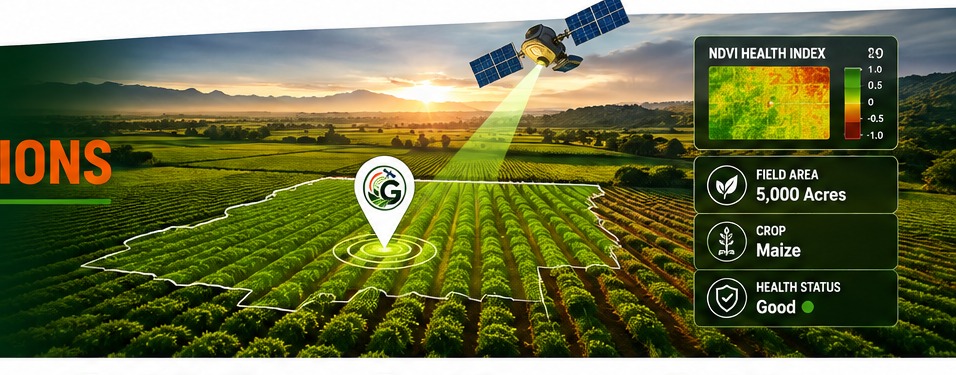 Approved GASAYA agricultural intelligence farmland and satellite imagery