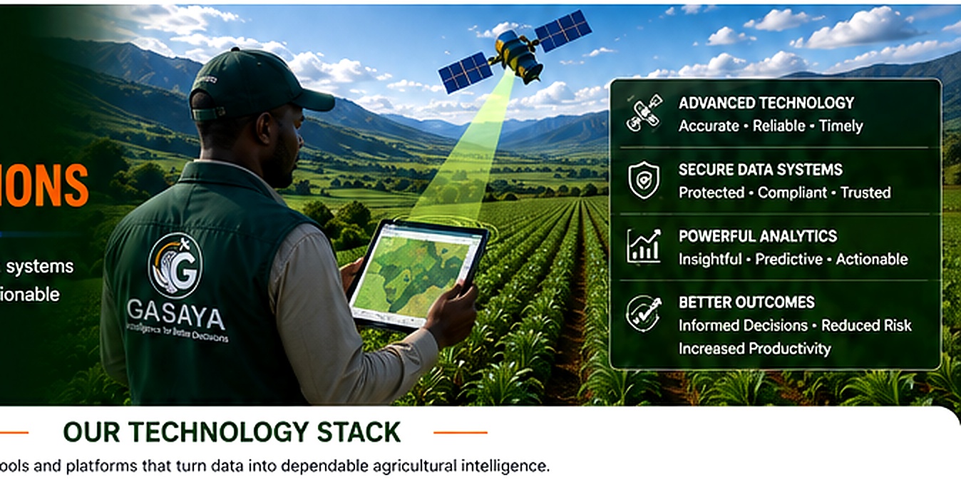 GASAYA technology and agricultural data intelligence